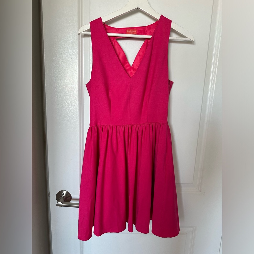 Women’s pink dress, size-S